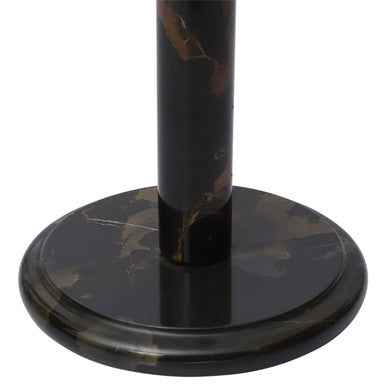 Marmore Black And Gold Marble Kitchen Roll Holder