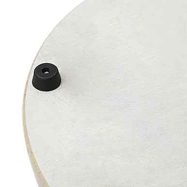 Salerno White Marble Round Chopping and Serving Board