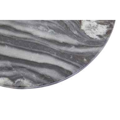 Marmore Grey Marble Round Paddle Serving Board
