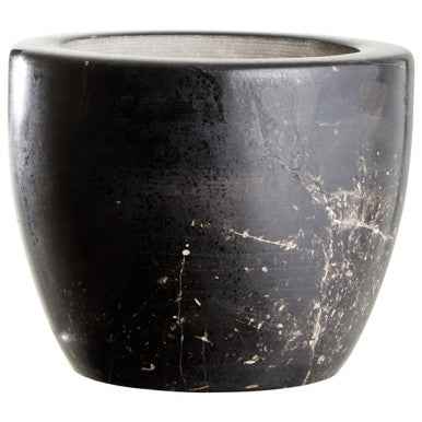 Marmore Black Marble Tapered Mortar And Pestle