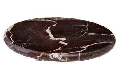 Salmo Red Marble Round Chopping And Serving Board