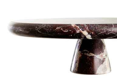 Salmo Red Marble Cake Stand
