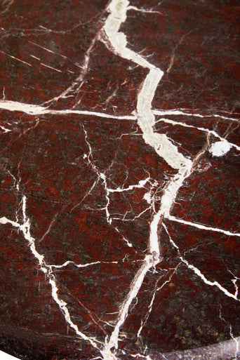 Salmo Red Marble Cake Stand