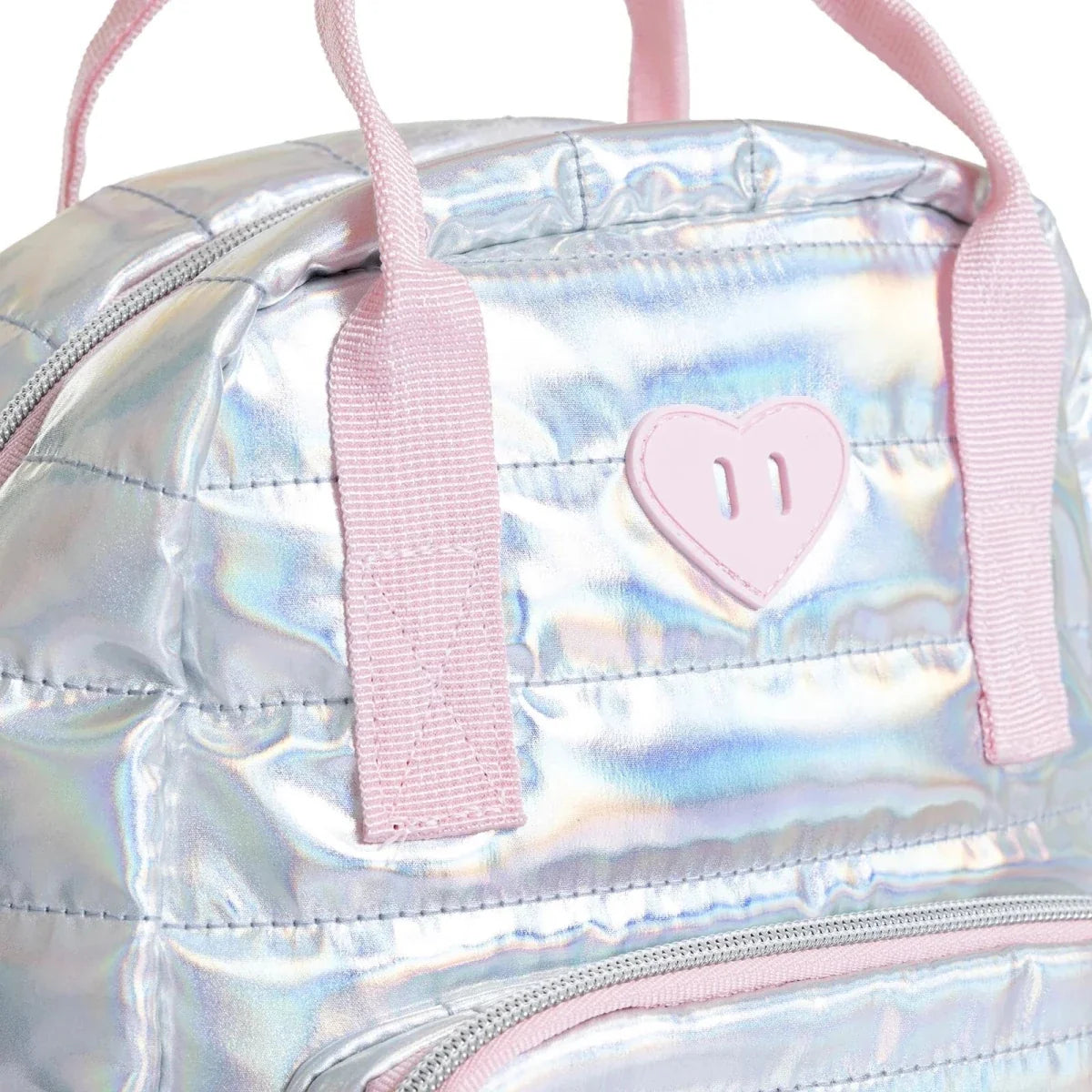 HelloBaby Heart Print Zip-Up Kids Bag (One Size)
