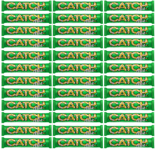 36 x Catch Soft Mint Caramel And Crisped Rice In Milk Chocolate 50G