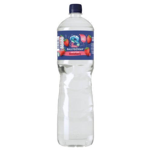 12 x Ballygowan Hint Of Fruit Strawberry 1.5L