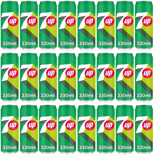 24 x 7Up Can 330Ml