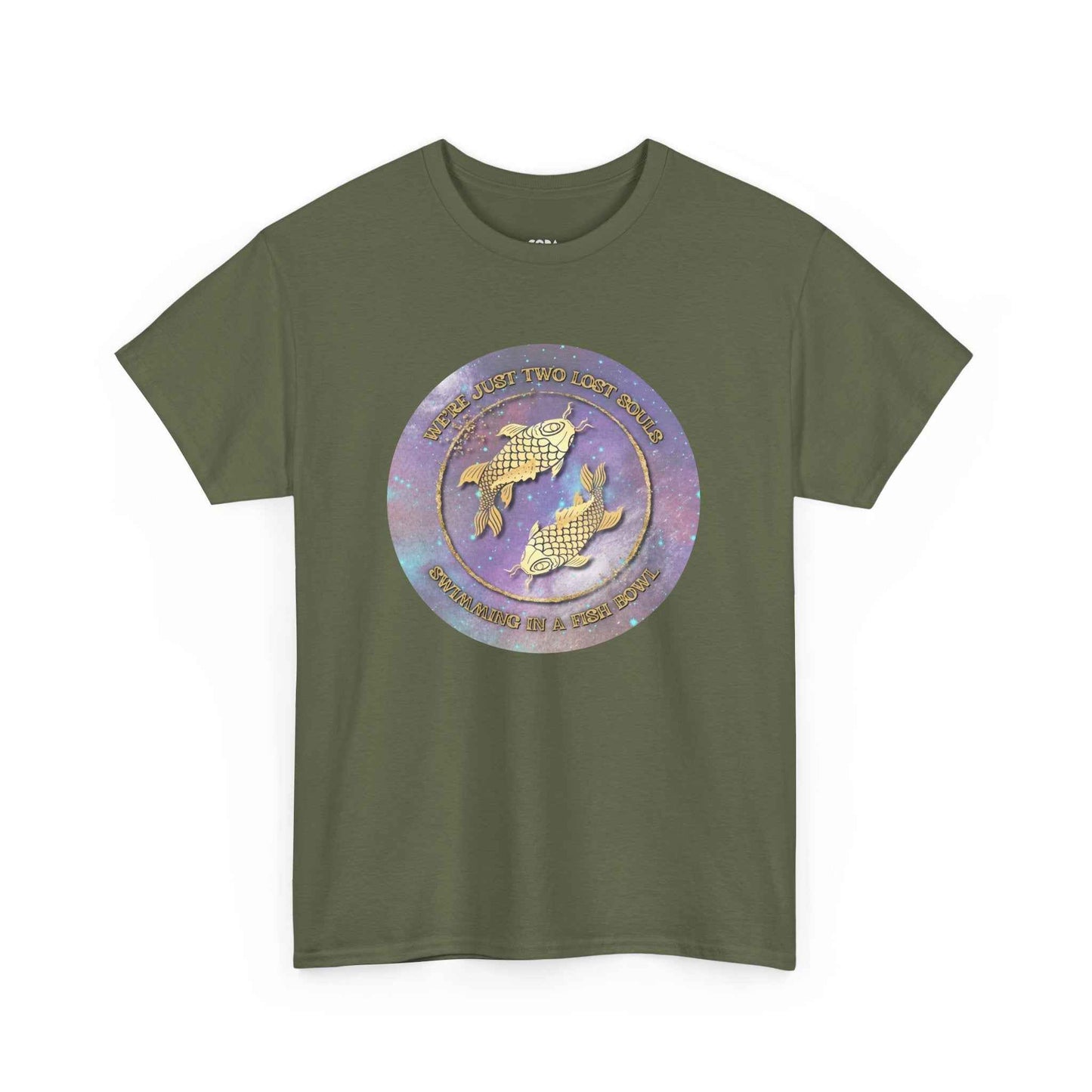 'Lost Souls' Celestial Fish Lyric T-Shirt