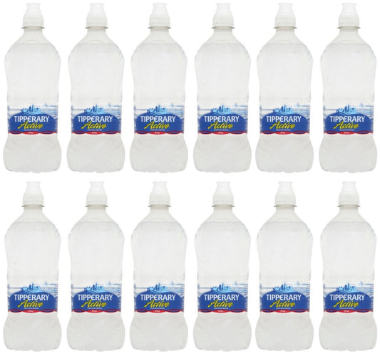 12 x Tipperary Active Still Pure Irish Water 750Ml