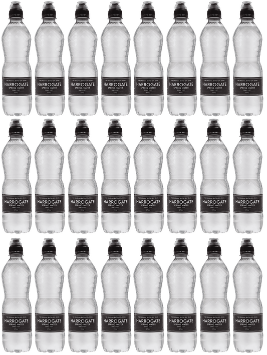 24 x Harrogate Water PET sports cap water - 500ml