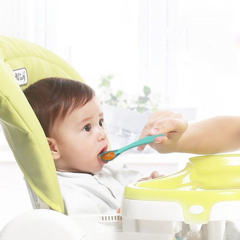 Temperature Sensing Baby Spoon - Color Changing Heat Detection