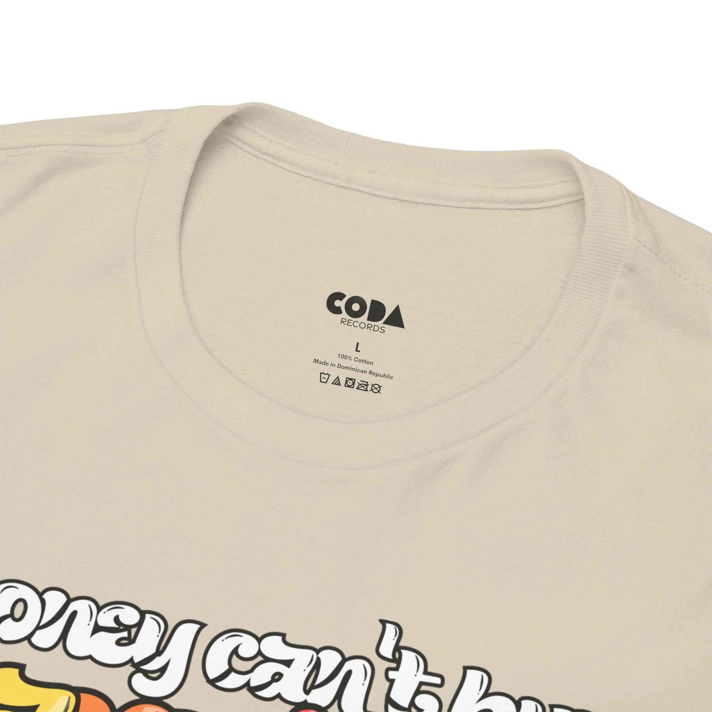 'Money can't buy happiness' Men's Vinyl T-Shirt