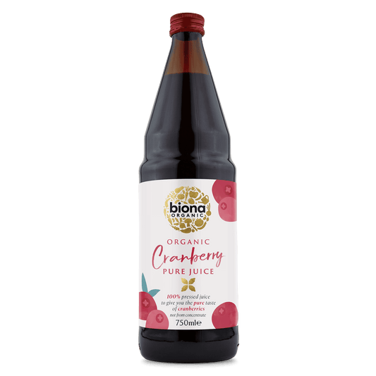 Biona Organic Cranberry Pure Pressed Juice - 750ml
