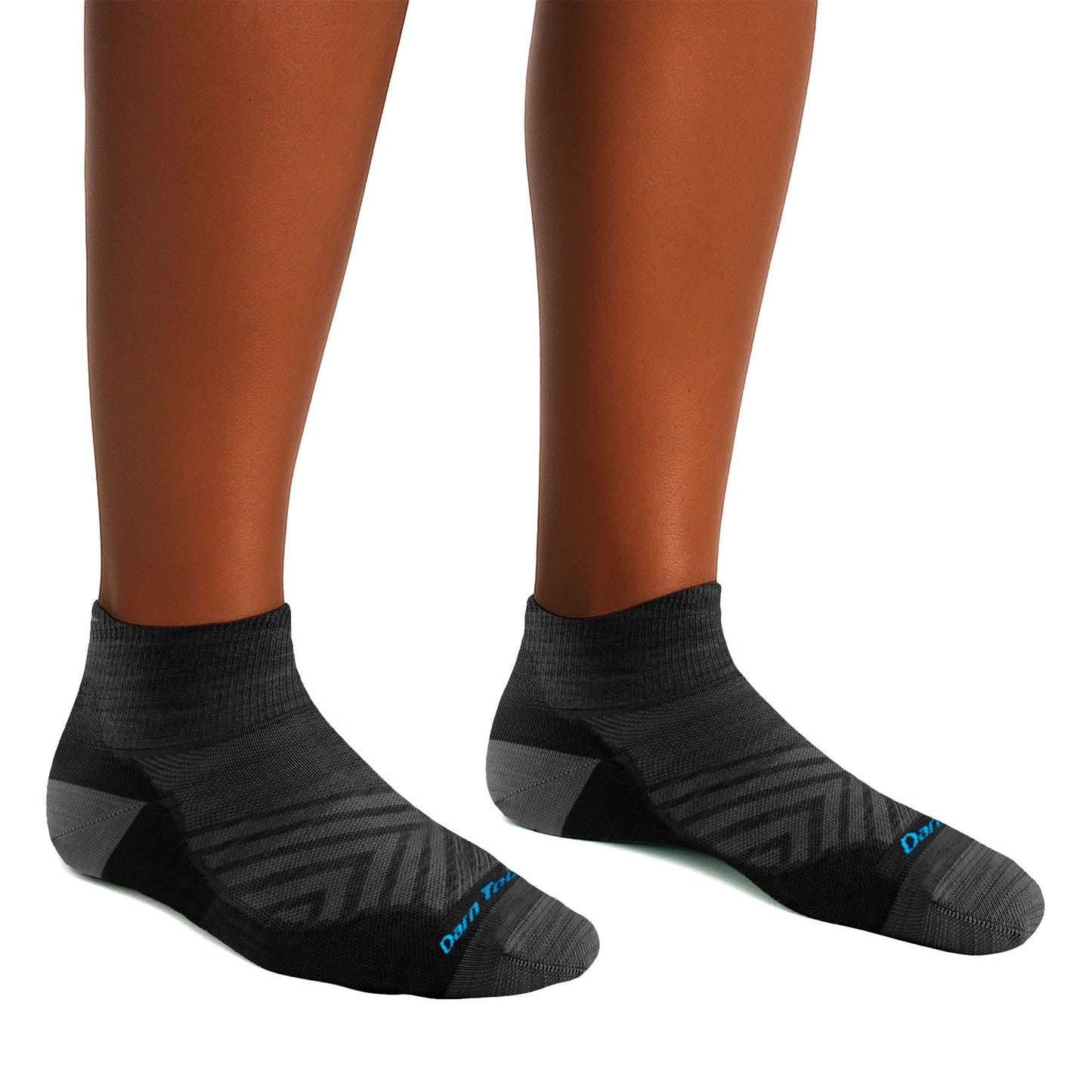 Ladies Quarter No Cushion Ultra-Lightweight Running Merino Socks