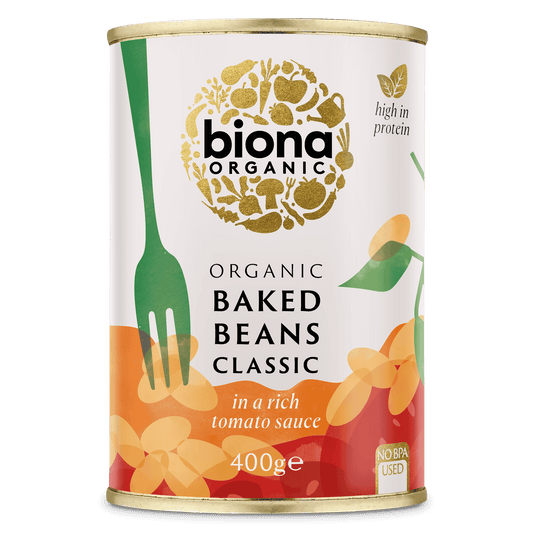 Biona Organic Baked Beans - Can - 400g