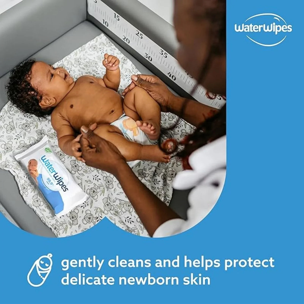 WaterWipes Sensitive Baby & Newborn Wipes 60 pcs
