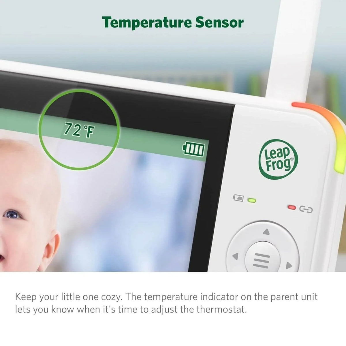 LeapFrog LF2415 5" Night Light Video Monitor