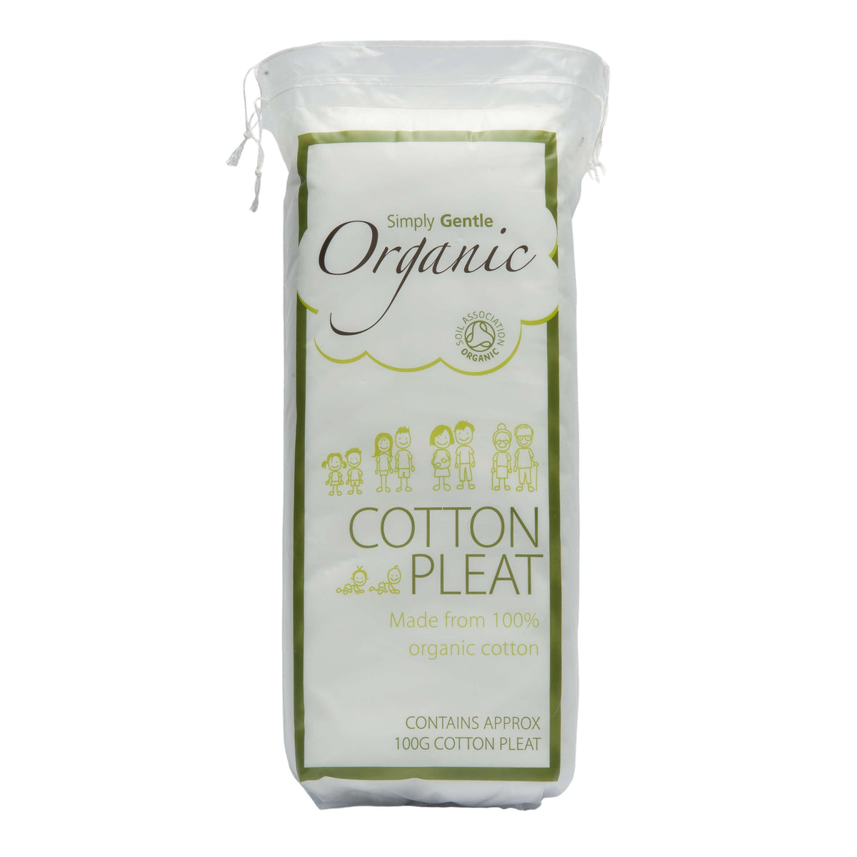 Simply Gentle Org Pleat - 100g