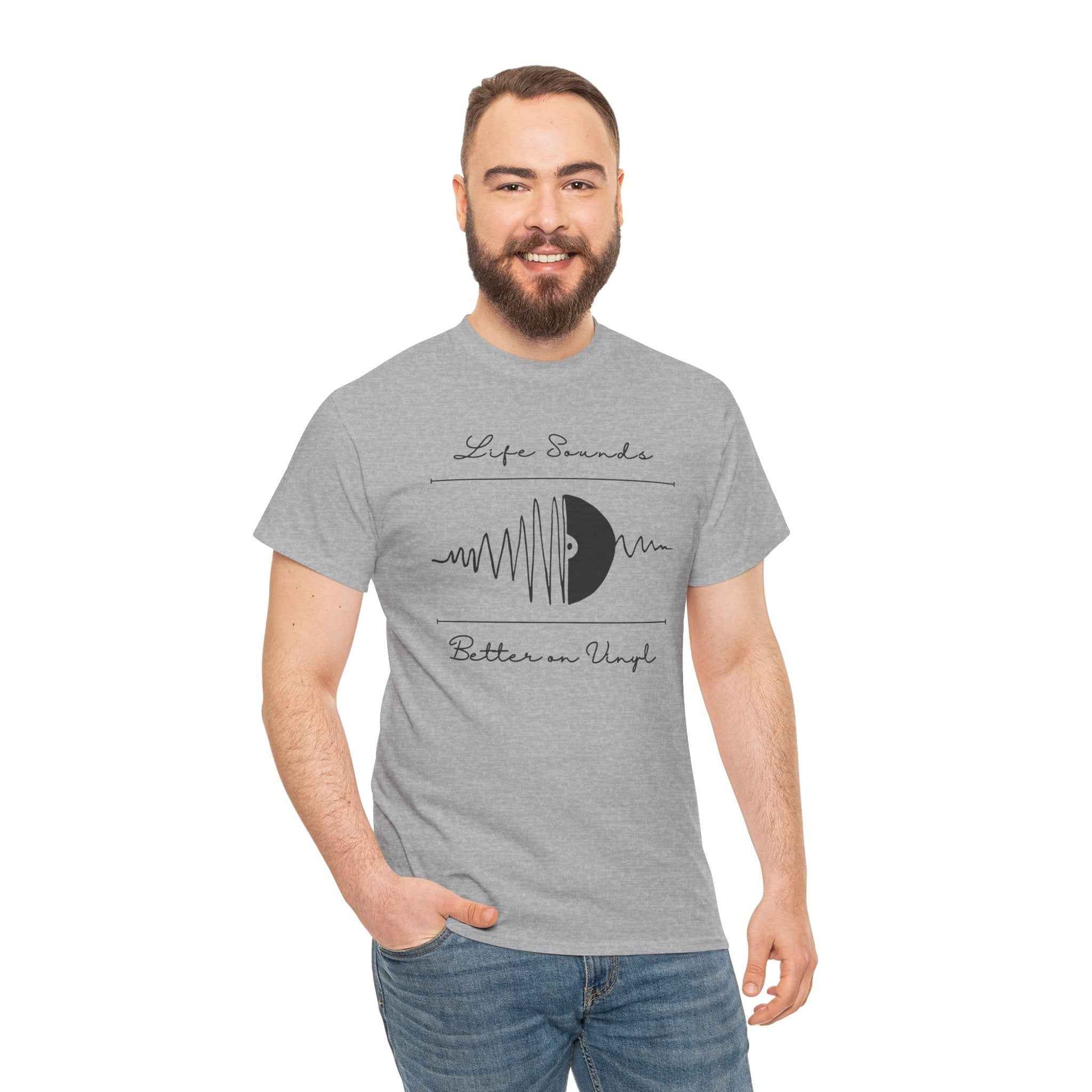 'Life Sounds Better on Vinyl' Men's T-Shirt