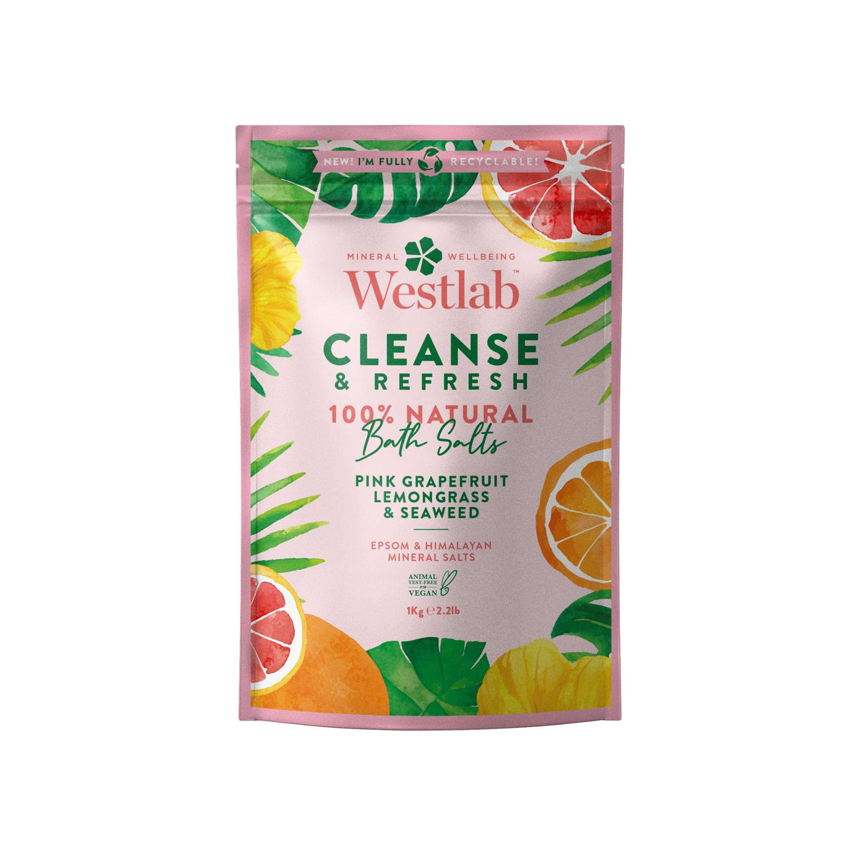 Westlab Cleanse Bathing Salt - 1kg