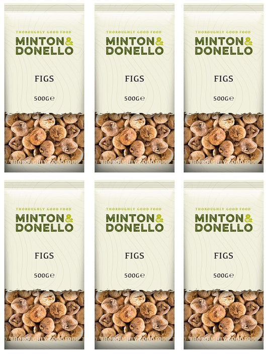 6 x Minton & Donello Figs - 500g