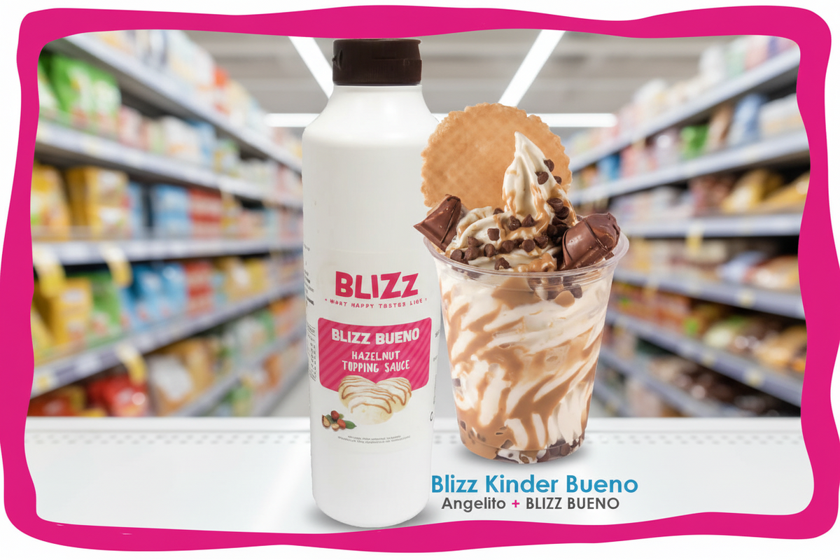 Blizz Topping Sauce Bueno 900g