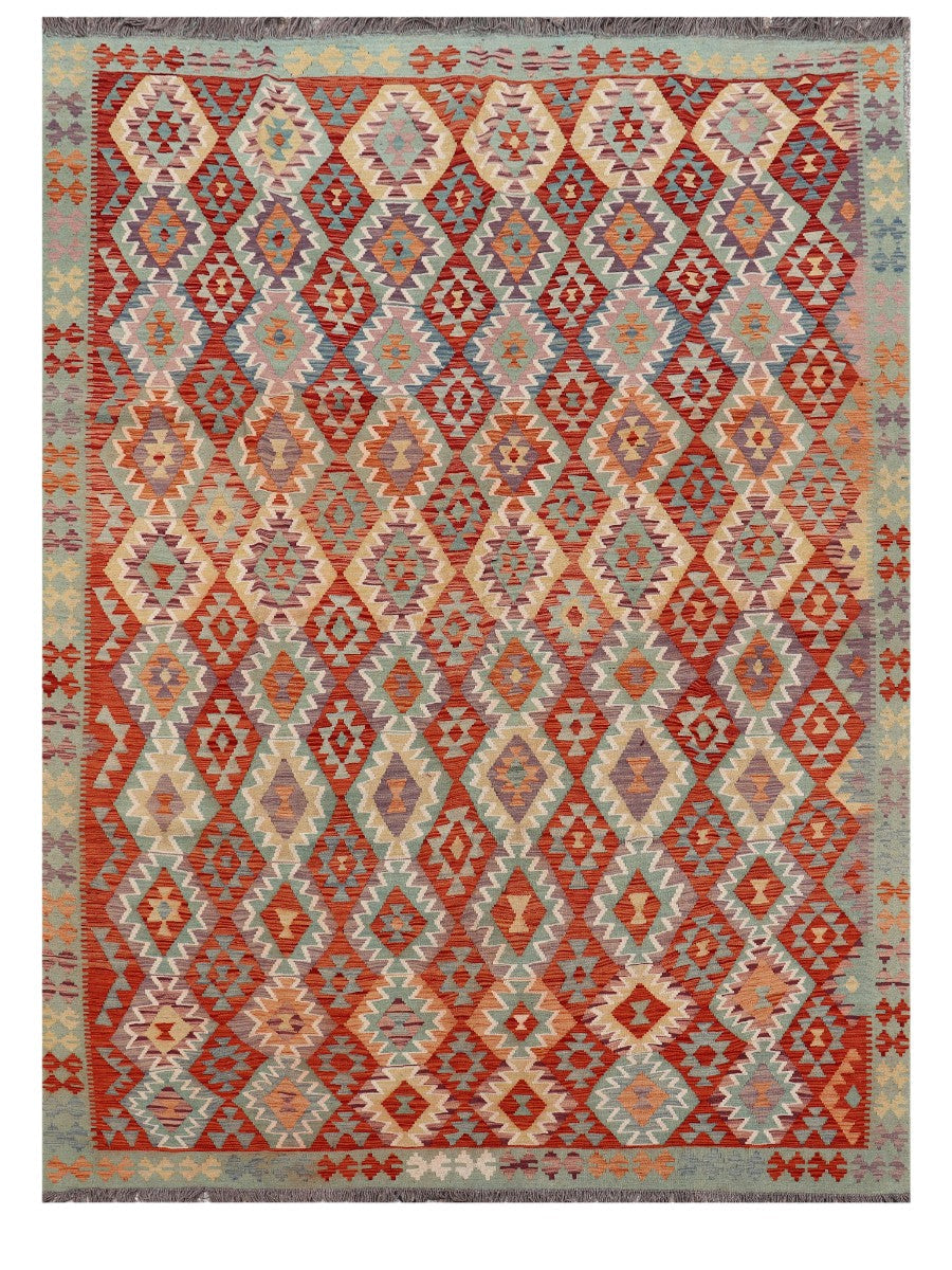 Maimana Afghanistan Kilim Rug - 348 x256 cm
