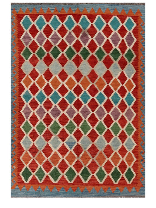 Maimana Afghanistan Kilim Rug - 290 x200 cm