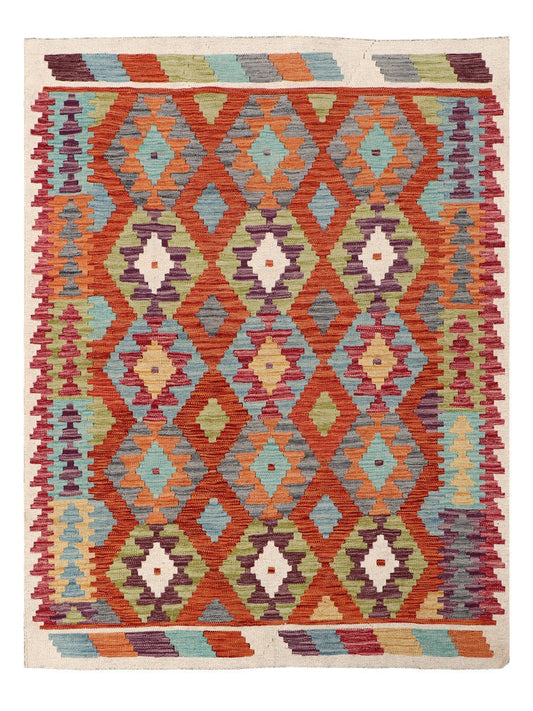 Maimana Afghanistan Kilim Rug - 199 x152 cm