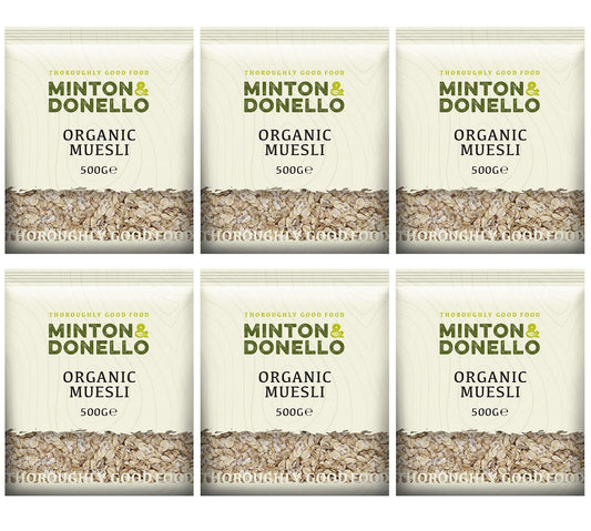 6 x Minton & Donello Original Muesli - 500g