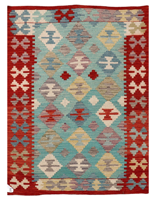Maimana Afghanistan Kilim Rug - 168 x121 cm