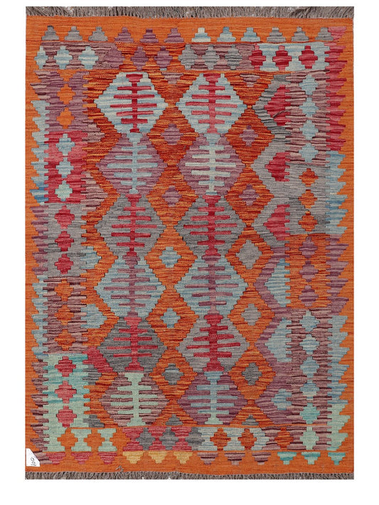 Maimana Afghanistan Kilim Rug - 177 x123 cm