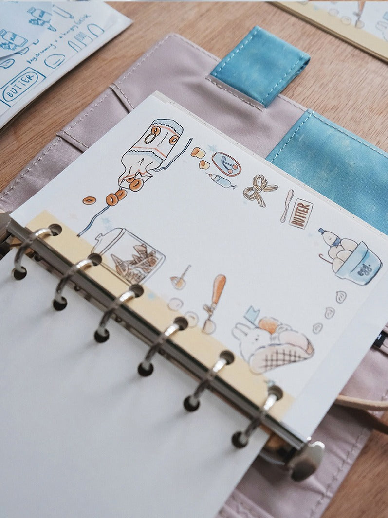 A Gator Life | Cream Bunny Journal Material Pack