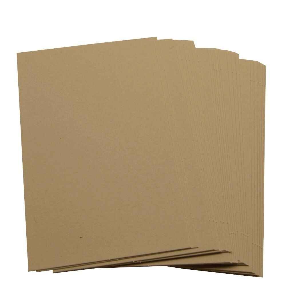 50 x Ivory Blank Business Cards – 250gsm – Stamp, Write or Print Your Own