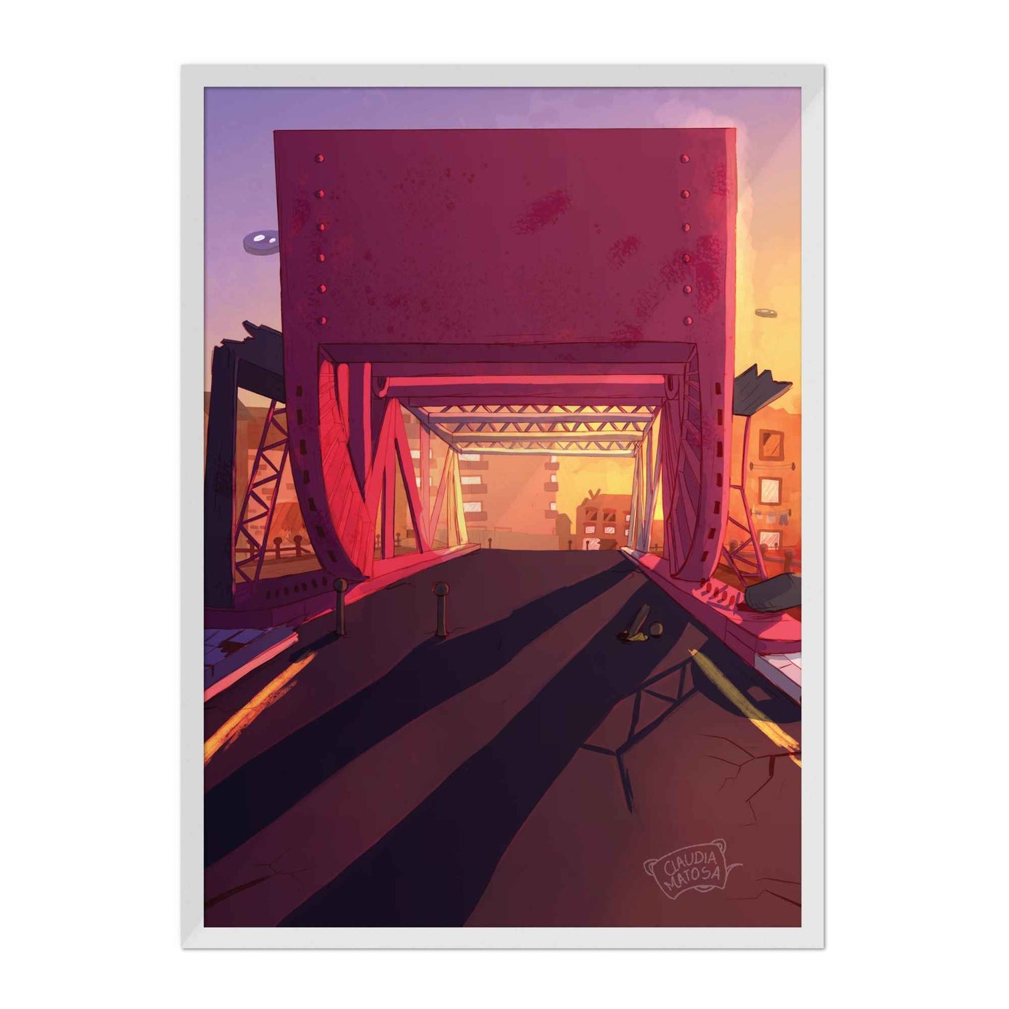 Bascule Bridge Print