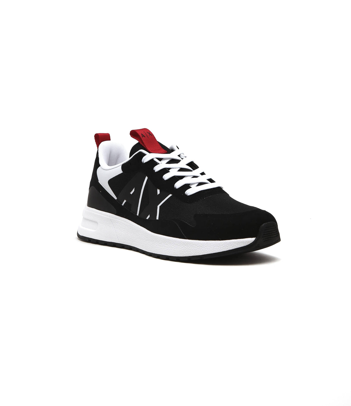 UK 12 Armani Exchange XUX114 XV514 Men’s Black Sneakers – EU 45