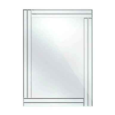 Milania Bevelled Edge Wall Mirror with Double Line Frame