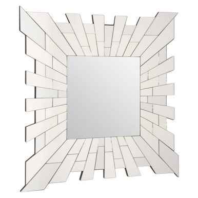 Glitzy Square Wall Mirror