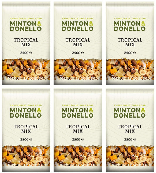 6 x Minton & Donello Tropical Mix - 250g