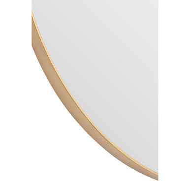 Helen Large Gold Finish Oval Wall Mirror