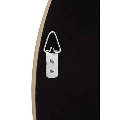 Helen Large Gold Finish Oval Wall Mirror