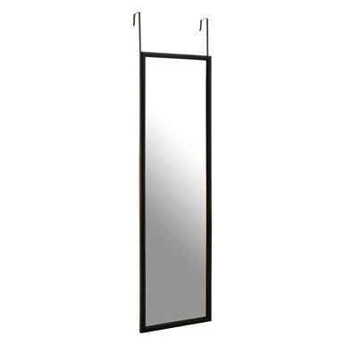 Mize Over Door Grey Plastic Frame Mirror