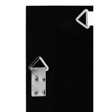 Hawthorne White Flat Wood Wall Mirror