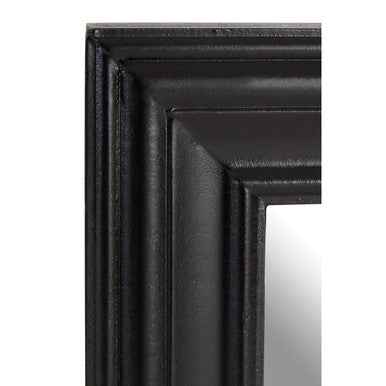 Henley Black Wooden Framed Wall Mirror