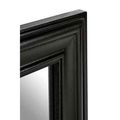 Henley Black Wooden Framed Wall Mirror