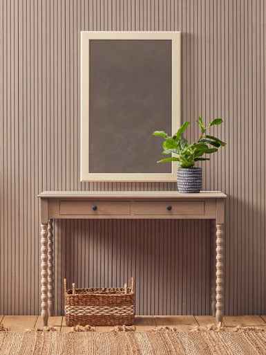 Heritage Antique White Wall Mirror