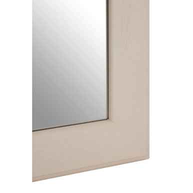 Heritage Antique White Wall Mirror