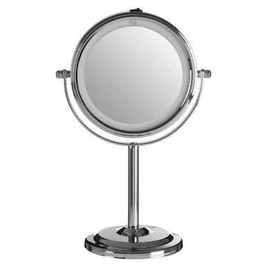 Cassini Chrome Iron Table Mirror