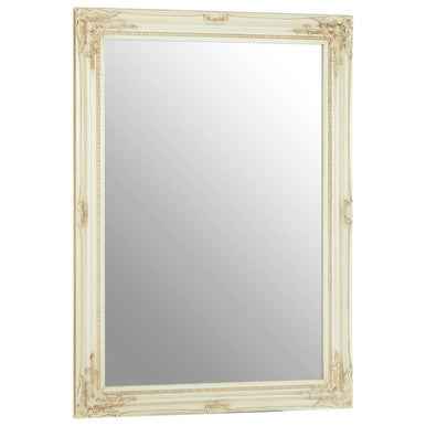 Andrey Bone White Wall Mirror