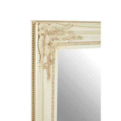 Andrey Bone White Wall Mirror